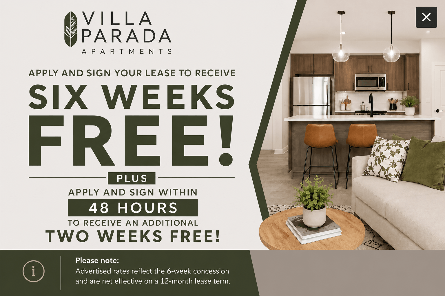 Limited Time Leasing Special